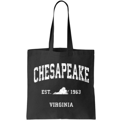 Chesapeake Virginia Va Vintage Athletic Bag