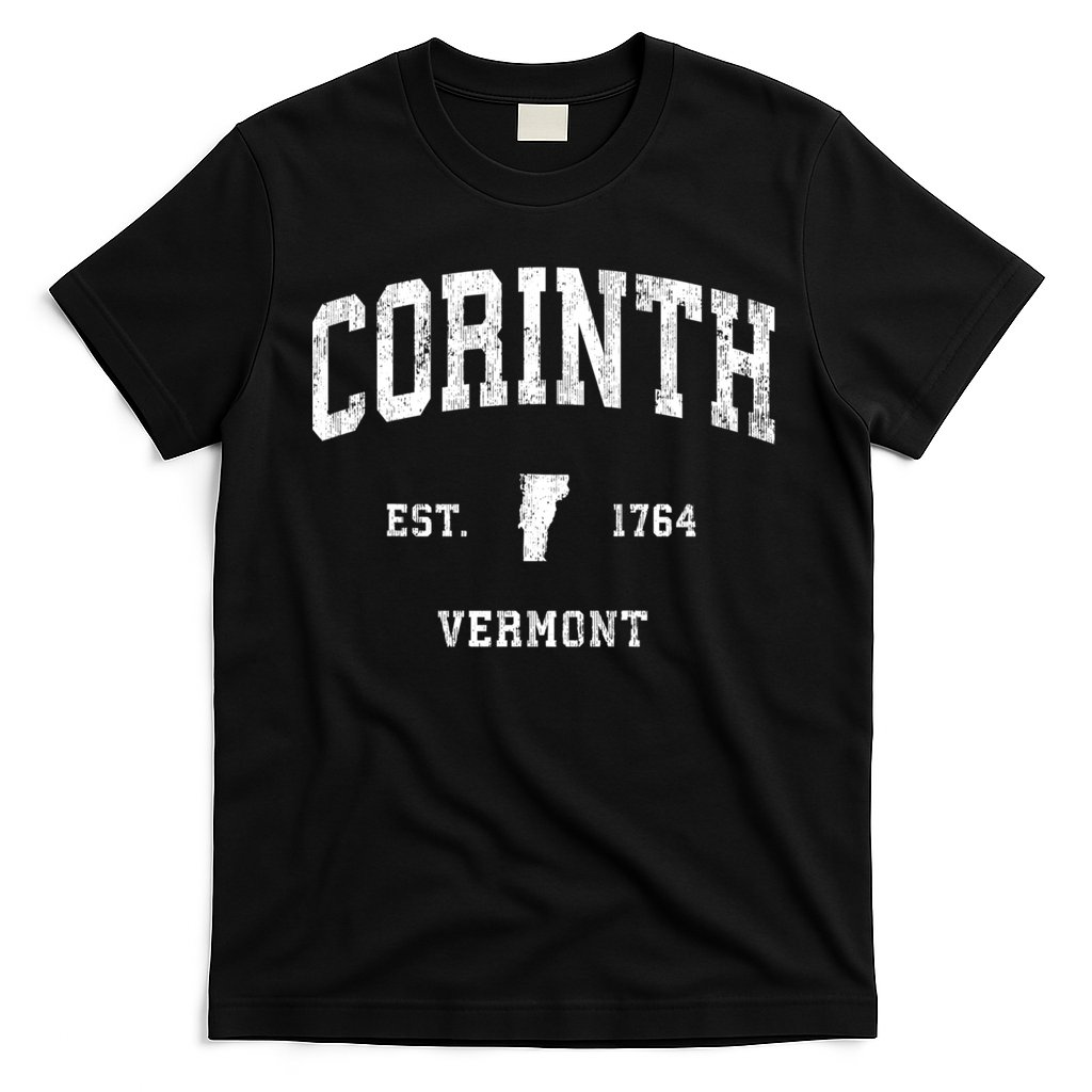Corinth Vermont Vt Vintage Athletic Sports T-Shirt
