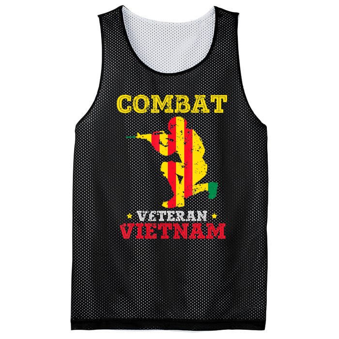 Combat Veteran Vietnam Retired Patriotic Mesh Reversible Basketball Jersey Tank