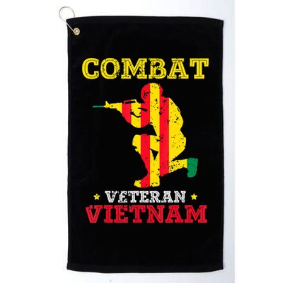 Combat Veteran Vietnam Retired Patriotic Golf Towel