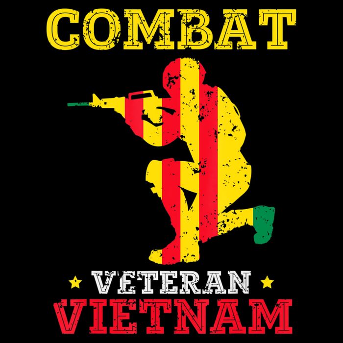 Combat Veteran Vietnam Retired Patriotic Zip Tote Bag