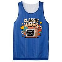 Classic Vibes Vintage Retro Tv Gift Mesh Reversible Basketball Jersey Tank