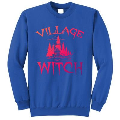 Cool Village Witch Cottage Farm Ecology Lovers Gift Sweatshirt