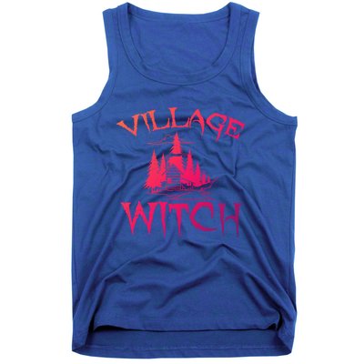 Cool Village Witch Cottage Farm Ecology Lovers Gift Tank Top