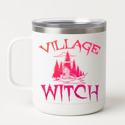 Cool Village Witch Cottage Farm Ecology Lovers Gift 12 oz Stainless Steel Tumbler Cup