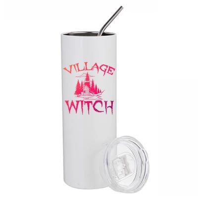 Cool Village Witch Cottage Farm Ecology Lovers Gift Stainless Steel Tumbler