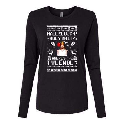 Christmas Vacation Wheres The Tylenol Womens Cotton Relaxed Long Sleeve T-Shirt