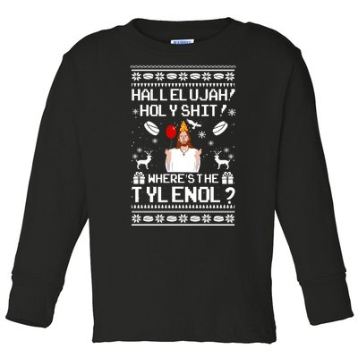 Christmas Vacation Wheres The Tylenol Toddler Long Sleeve Shirt