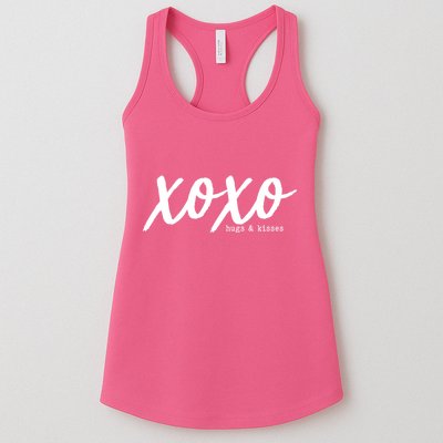 Cute Valentine X O X O Hugs And Kisses Womens Tank Top