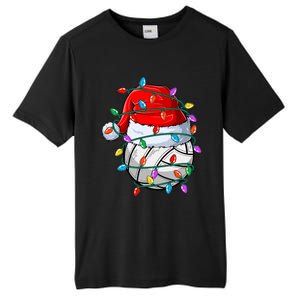 Christmas Volleyball Xmas Santa Sports Hat Ball Tall Fusion ChromaSoft Performance T-Shirt