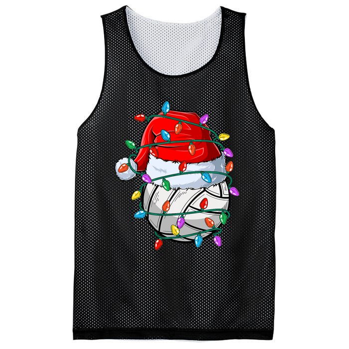 Christmas Volleyball Xmas Santa Sports Hat Ball Mesh Reversible Basketball Jersey Tank