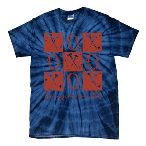 Checked Valentine Xoxo The Original Love Letters Tie-Dye T-Shirt