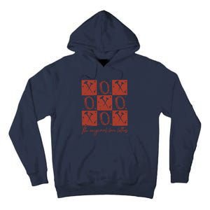 Checked Valentine Xoxo The Original Love Letters Tall Hoodie