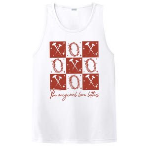 Checked Valentine Xoxo The Original Love Letters PosiCharge Competitor Tank