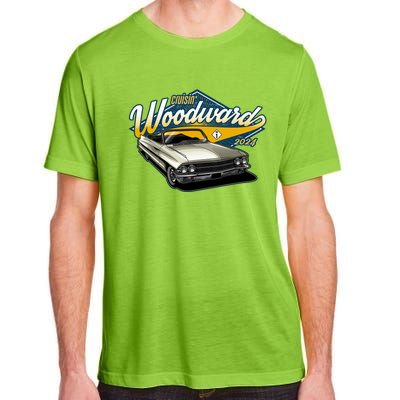 Cruisin Woodward 1962 Cadillac Coupe 2024 Adult ChromaSoft Performance T-Shirt