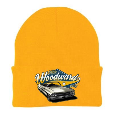 Cruisin Woodward 1962 Cadillac Coupe 2024 Knit Cap Winter Beanie