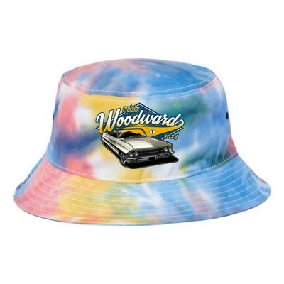 Cruisin Woodward 1962 Cadillac Coupe 2024 Tie Dye Newport Bucket Hat