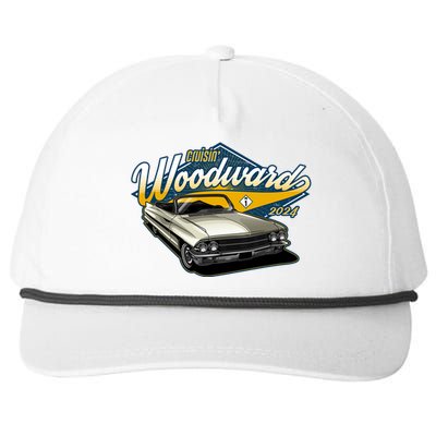 Cruisin Woodward 1962 Cadillac Coupe 2024 Snapback Five-Panel Rope Hat