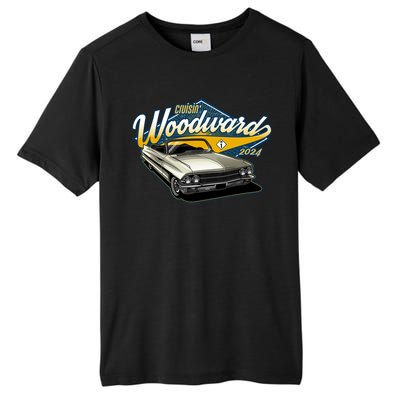 Cruisin Woodward 1962 Cadillac Coupe 2024 Tall Fusion ChromaSoft Performance T-Shirt