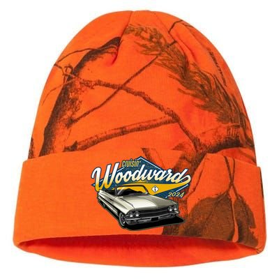 Cruisin Woodward 1962 Cadillac Coupe 2024 Kati Licensed 12" Camo Beanie