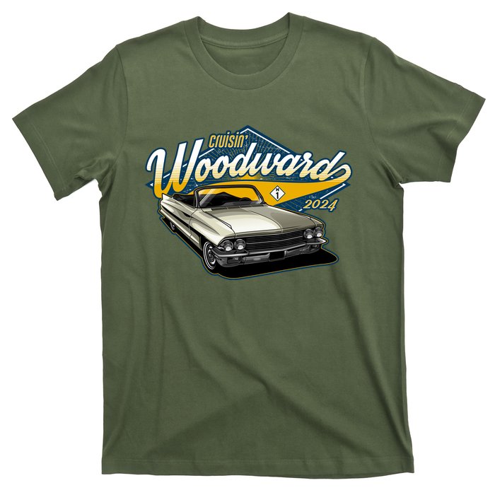 Cruisin Woodward 1962 Cadillac Coupe 2024 T-Shirt