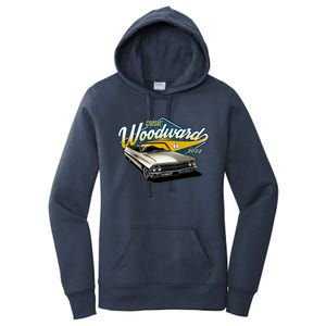 Cruisin Woodward 1962 Cadillac Coupe 2024 Women's Pullover Hoodie