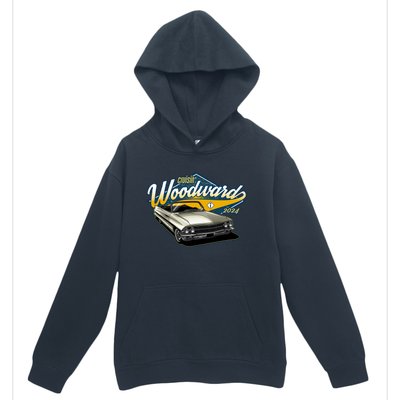 Cruisin Woodward 1962 Cadillac Coupe 2024 Urban Pullover Hoodie