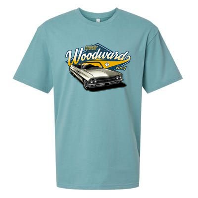 Cruisin Woodward 1962 Cadillac Coupe 2024 Sueded Cloud Jersey T-Shirt