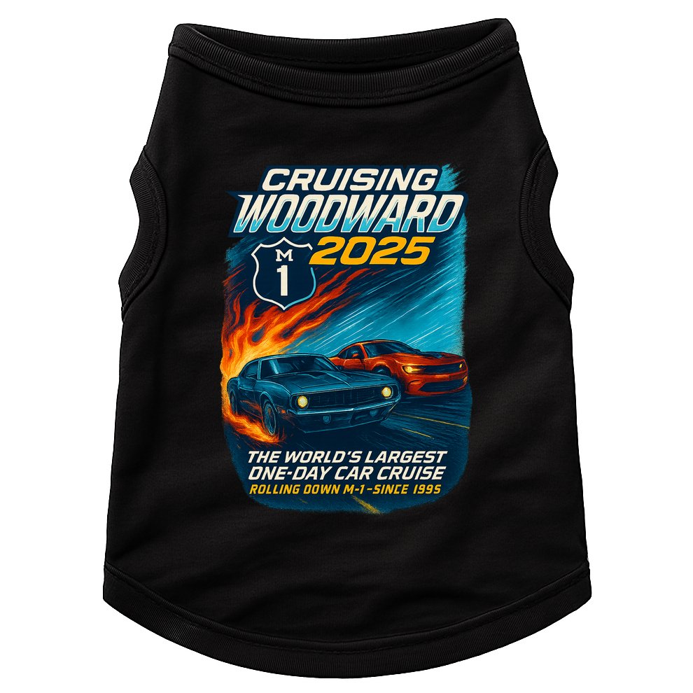 Cruising Woodward 2025 Doggie Tank