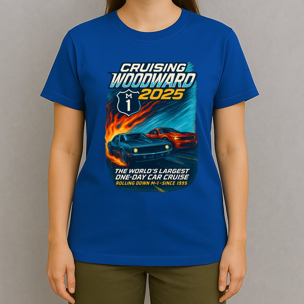 Cruising Woodward 2025 T-Shirt