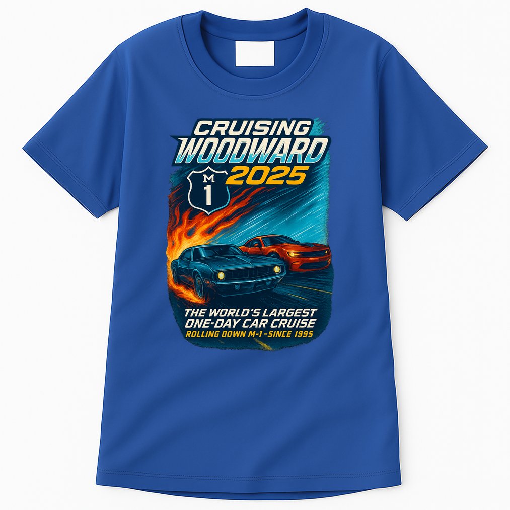 Cruising Woodward 2025 Tall T-Shirt