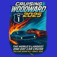 Cruising Woodward 2025 16 in Basic Backpack