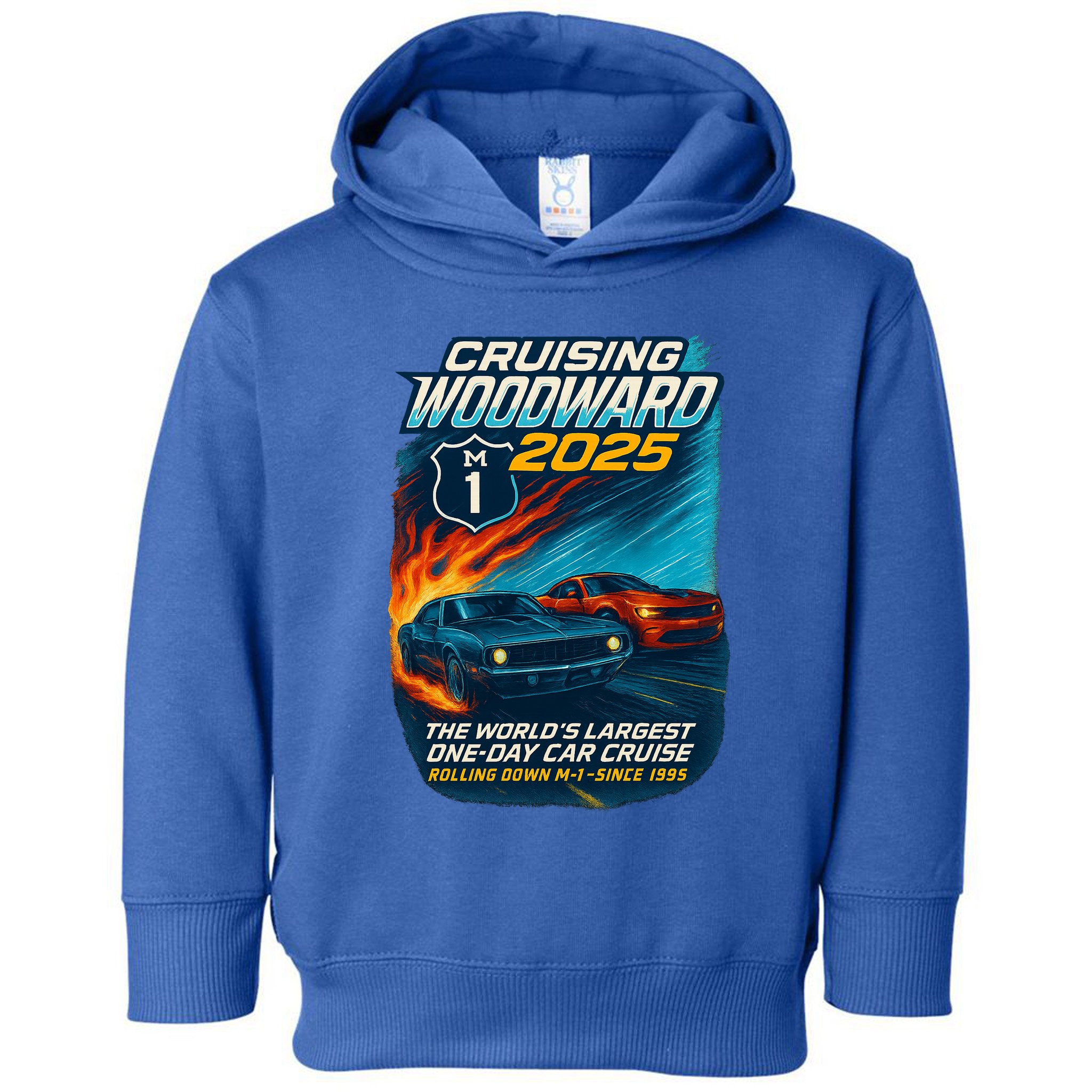 Cruising Woodward 2025 Toddler Hoodie