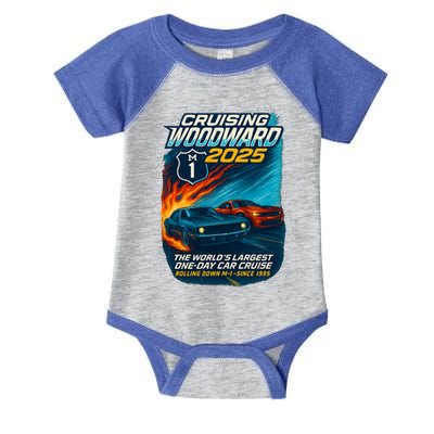 Cruising Woodward 2025 Infant Baby Jersey Bodysuit