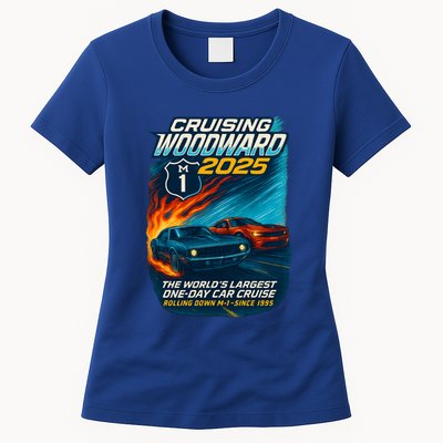 Cruising Woodward 2025 Womens T-Shirt