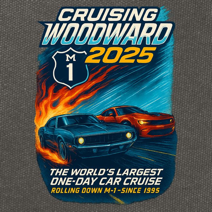 Cruising Woodward 2025 Cotton Canvas Backpack
