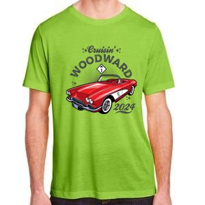 Cruisin Woodward 2024 1961 Chevrolet Corvette Adult ChromaSoft Performance T-Shirt