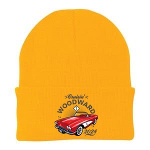 Cruisin Woodward 2024 1961 Chevrolet Corvette Knit Cap Winter Beanie