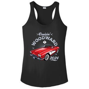 Cruisin Woodward 2024 1961 Chevrolet Corvette Ladies PosiCharge Competitor Racerback Tank