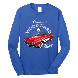 Cruisin Woodward 2024 1961 Chevrolet Corvette Long Sleeve Shirt