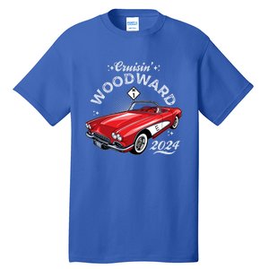 Cruisin Woodward 2024 1961 Chevrolet Corvette Tall T-Shirt