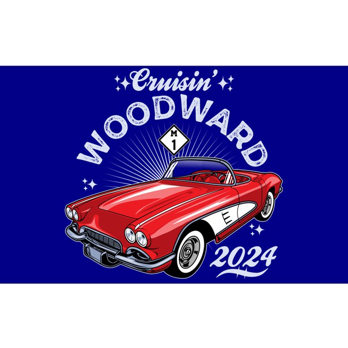 Cruisin Woodward 2024 1961 Chevrolet Corvette Bumper Sticker