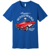 Cruisin Woodward 2024 1961 Chevrolet Corvette Premium T-Shirt