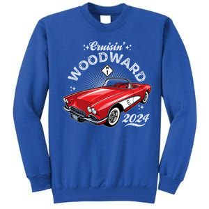 Cruisin Woodward 2024 1961 Chevrolet Corvette Tall Sweatshirt