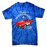 Cruisin Woodward 2024 1961 Chevrolet Corvette Tie-Dye T-Shirt