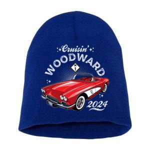 Cruisin Woodward 2024 1961 Chevrolet Corvette Short Acrylic Beanie