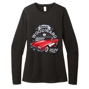 Cruisin Woodward 2024 1961 Chevrolet Corvette Womens CVC Long Sleeve Shirt