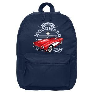 Cruisin Woodward 2024 1961 Chevrolet Corvette 16 in Basic Backpack