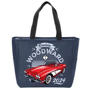 Cruisin Woodward 2024 1961 Chevrolet Corvette Zip Tote Bag