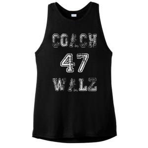 Coach Waltz 47 Harris Waltz 2024 Coach Walz Harris Walz 2024 Ladies PosiCharge Tri-Blend Wicking Tank